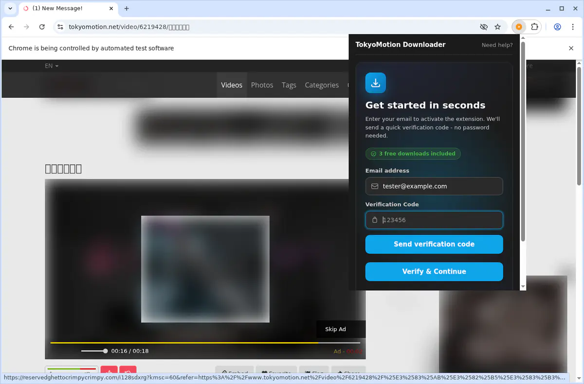Tokyomotion Video Downloader screenshot 5